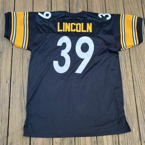 Lincoln 39 Pittsburgh Steelers throwback stars jersey. XXL.